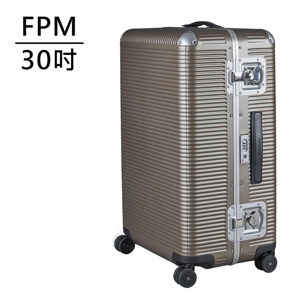 【FPM MILANO】BANK LIGHT Almond系列 30吋運動行李箱-摩登金 (平輸品)