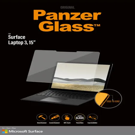 北歐嚴選Panzer Glass Surface Laptop 15吋 玻璃保護貼