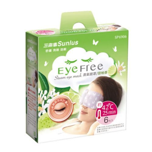 【3件超值組】三樂事蒸氣眼罩-甜柚香(6片/盒)