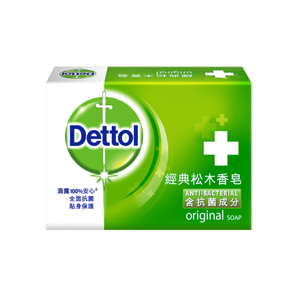 【Dettol】滴露香皂-松木經典105g