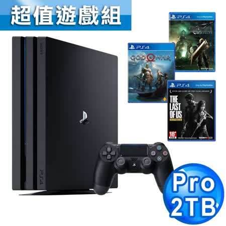SONY PS4 Pro 2TB
+FF7R+生還者1+戰神