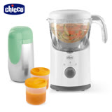 【贈好禮】chicco-多功能食物調理機+贈多功能不鏽鋼保溫罐+食物保存盒