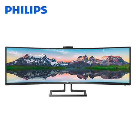 PHILIPS 49型 499P9H1 (曲面)(黑)(32:9寬)螢幕顯示器