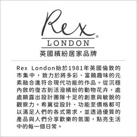 《Rex LONDON》折疊隨身梳鏡(棕櫚葉)