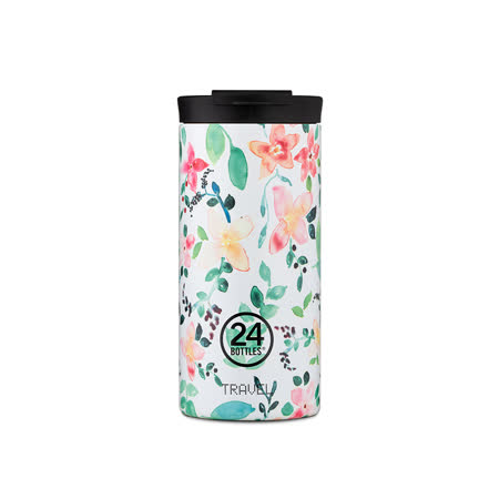 義大利 24Bottles 保溫隨行杯 600ml - 花徑