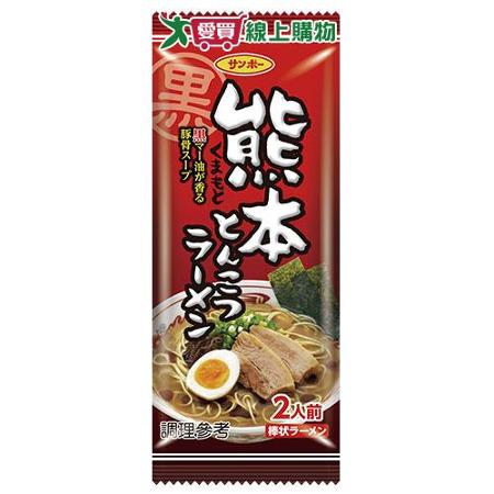 三寶棒狀熊本豚骨風味拉麵168G