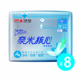 【康乃馨】奈米核心護墊加長型無香17cm(26片x8包)