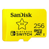 Sandisk Nintendo SWITCH 專用 microSDXC 記憶卡-256GB