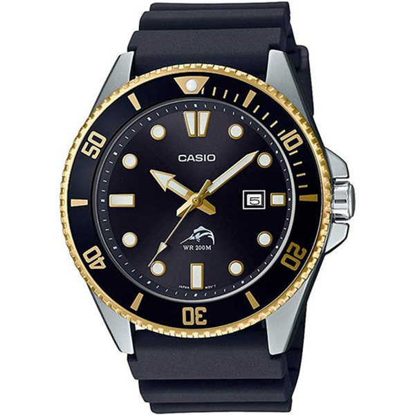 CASIO 卡西歐 槍魚類勞力士黑水鬼200米潛水錶(MDV-106G-1A)