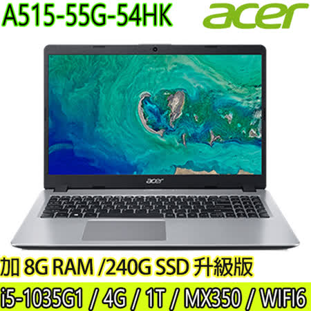 Acer 特仕升級/10代i5
雙硬碟/MX350獨顯