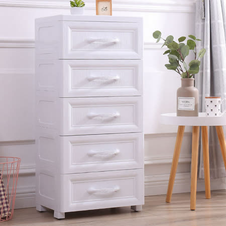 42面寬歐風
純白無印五層收納櫃