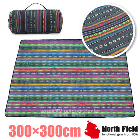 North Field 加厚抗撕裂
防水野餐墊(300×300cm)