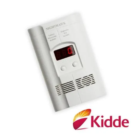 限時降【美國Kidde】瓦斯及一氧化碳二合一偵測警報器/插電式/內附9V電池 (KN-COEG-3) 原廠保固五年