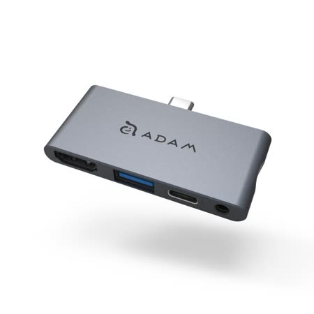 【ADAM 亞果元素】CASA Hub i4 USB-C四合一 iPad Pro影音集線器
