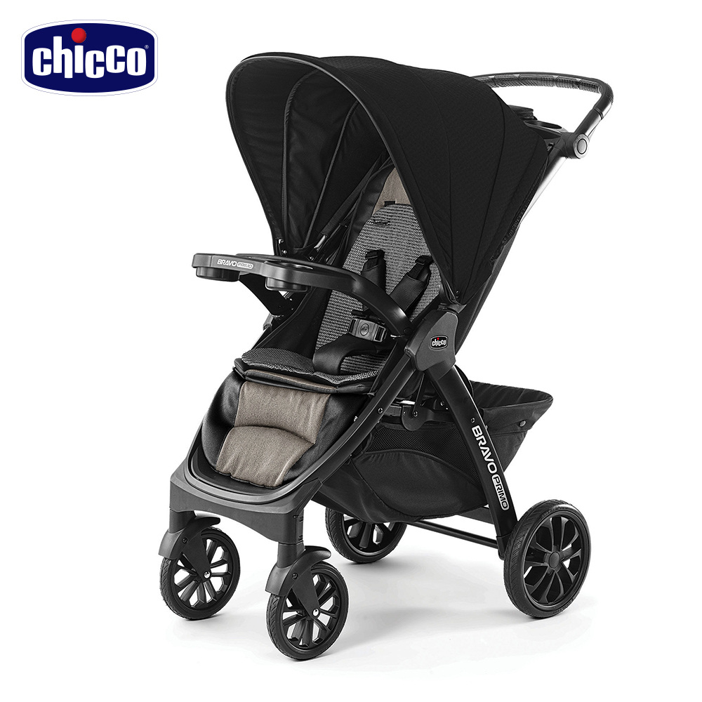 chicco-Bravo極致完美手推車特仕版-典藏醇黑