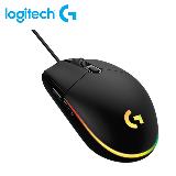 【Logitech 羅技】G102 第二代 RGB 炫彩遊戲滑鼠 黑