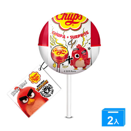 ★買一送一★加倍佳草莓棒棒糖Angry Birds  