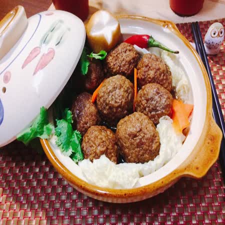 大馬水餃 眷村紅燒獅子頭 2包組 (480g/包)