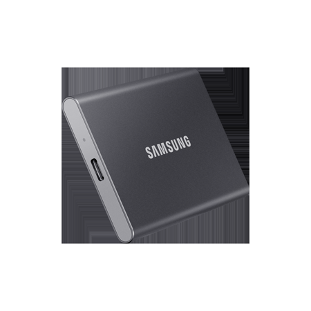 三星T7 500G USB 3.2 Gen 2移動固態硬碟 鈦金灰 (MU-PC500T/WW)