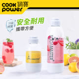 【鍋寶SODAMASTER+】萬用氣泡水機專用水瓶2入組(500CC+1000CC)