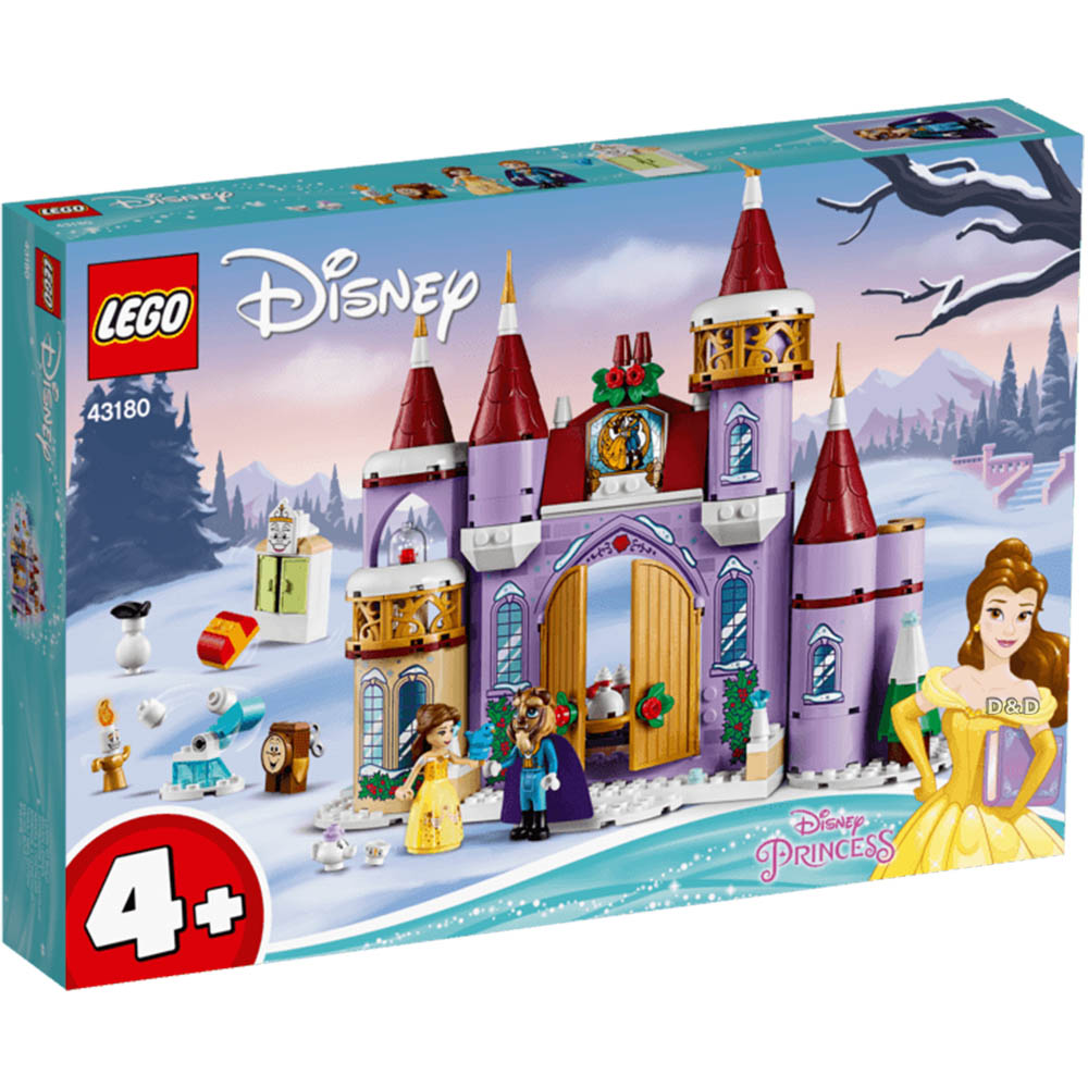 樂高積木 LEGO《 LT43180 》迪士尼公主系列 - 貝兒的城堡冬季慶典