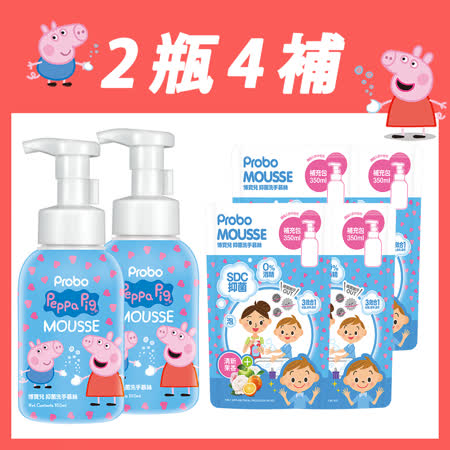 博寶兒抑菌洗手
慕絲2瓶+4包