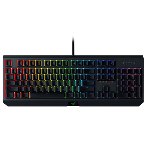 Razer 雷蛇 BlackWidow 黑寡婦蜘蛛 幻彩版 綠軸 RGB機械式鍵盤《中文版》(RZ03-02860700-R3T1)