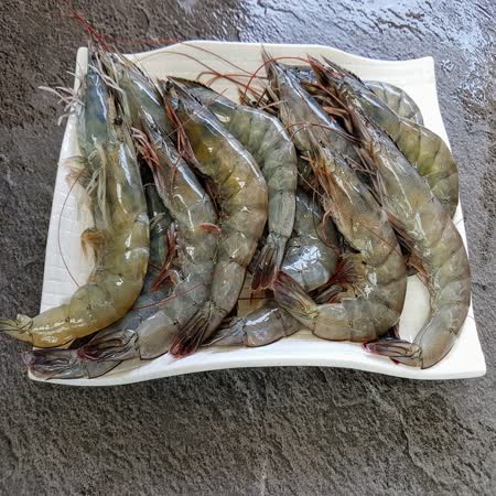 頂級天然活凍超大白蝦(共6盒 900g ±10% 每盒約 25~30尾)