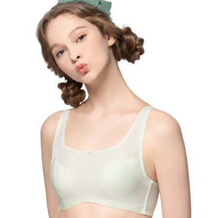 【思薇爾】惹萌漾甜心派系列D-F罩軟鋼圈包覆內衣(萊姆綠)