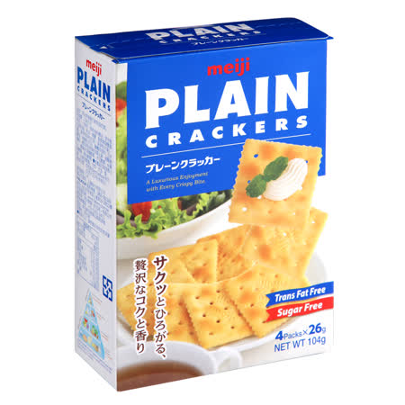 【明治】特級蘇打餅104g/ 2入