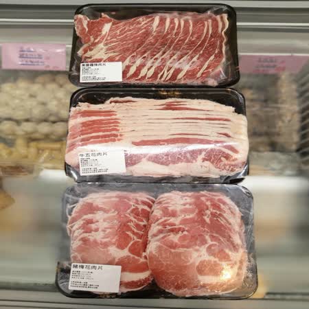 【鮮一生鮮】特選霜降牛+牛五花+豬梅花火烤肉片一組 (一組六盒 / 每種兩盒 / 一盒500g ± 10%)