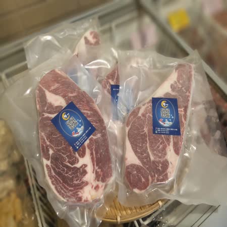 【鮮一生鮮】美國Prime巨無霸霜降厚切牛排3片組 ( 每片16oz 450g ± 10% / 片)