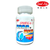 【得意人生】高單位Omega-3深海魚油+蝦紅素(60粒) 一入