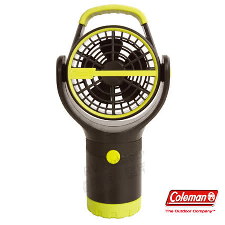 【美國 Coleman】BATTERYLOCK杯架風扇.小電扇.移動便攜式風扇/ CM-27313 萊姆綠 C