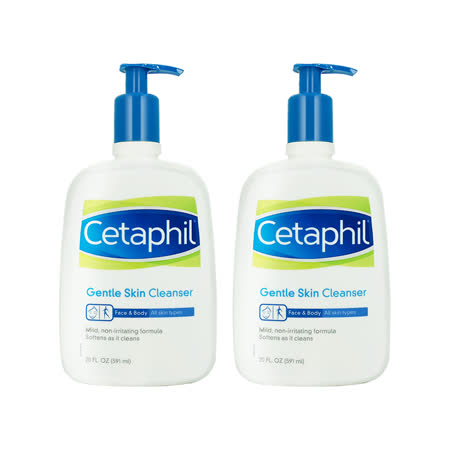 Cetaphil舒特膚
溫和潔面乳591ml*2