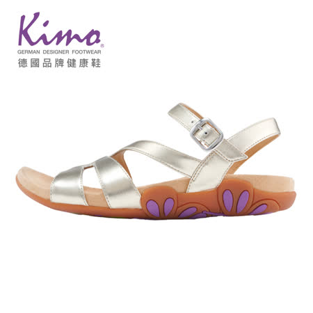 Kimo 德國健康鞋
花朵止滑鞋底繫帶涼鞋