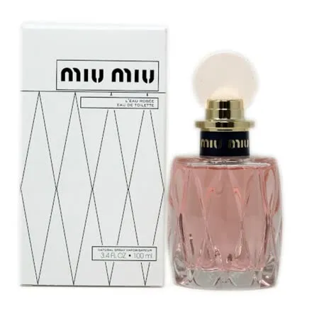 MIU MIU 粉紅嬉遊女性淡香水 100ml-Tester包裝