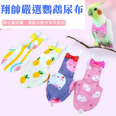 台灣現貨 鸚鵡尿布 鸚鵡衣服 鳥類尿不濕 尿屎兜 飛行衣 尿布衣 鸚鵡包屁衣 鸚鵡尿布墊 鸚鵡用品