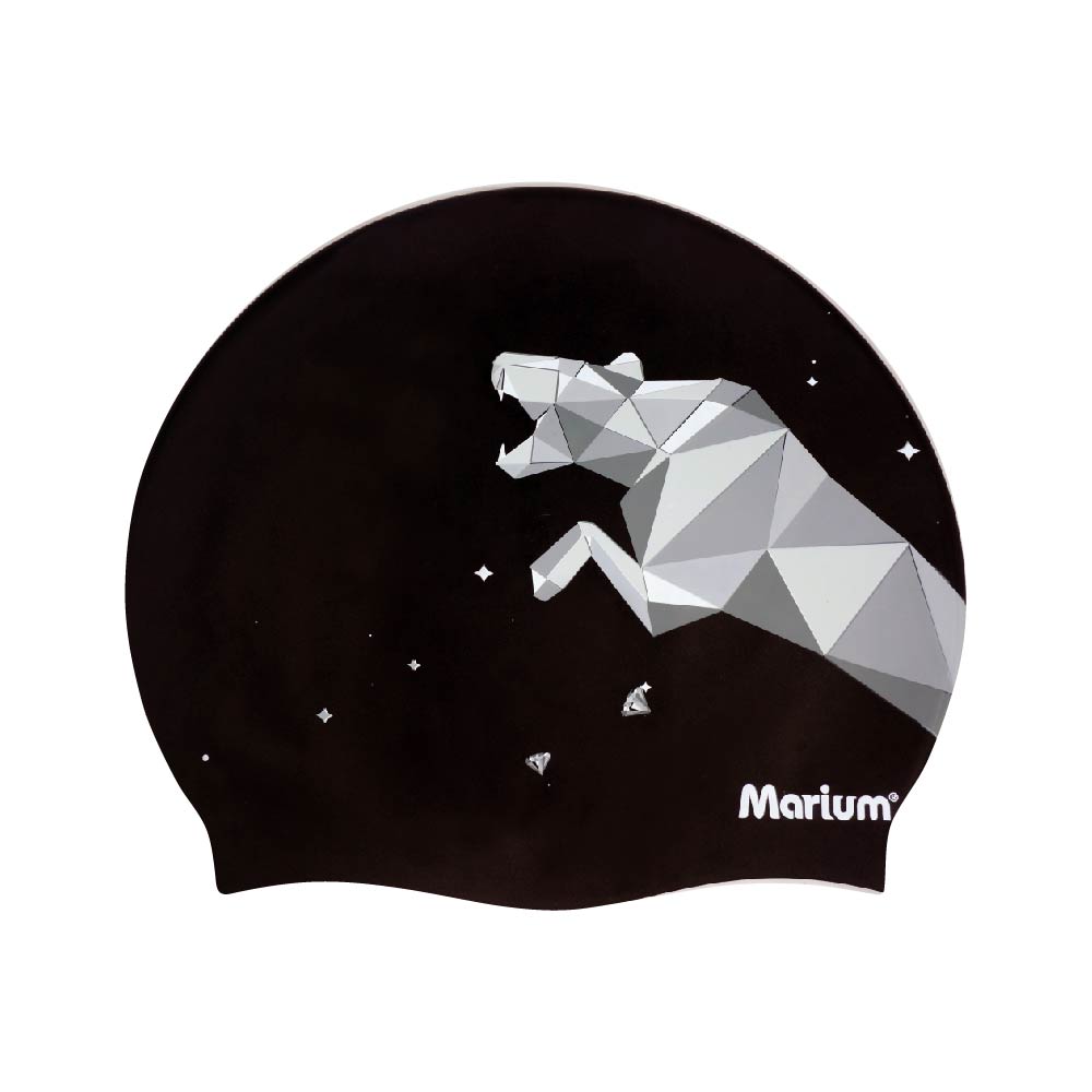 ≡MARIUM≡ 大人矽膠泳帽 - Leopard (共2色) MAR-20613