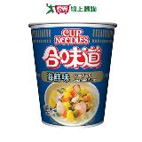 日清合味道海鮮味杯麵71G【兩入組】【愛買】