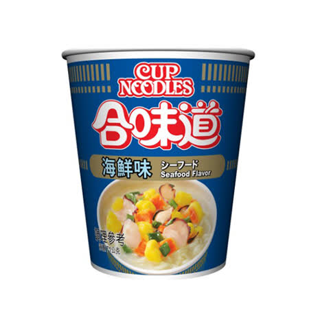 ★超值2件組★日清合味道海鮮味杯麵71G