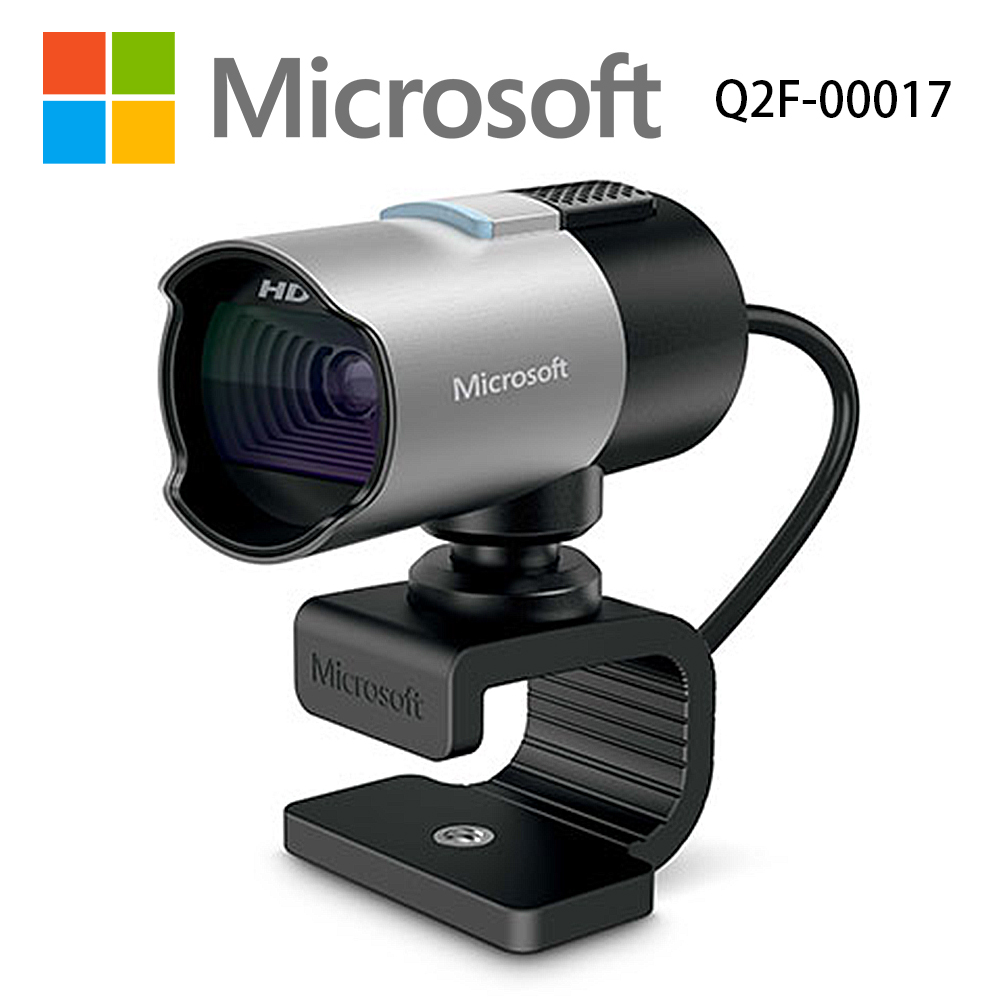 【Microsoft 微軟】LifeCam Studio 網路攝影機V2 Q2F-00017