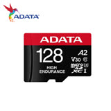 ADATA 威剛 High Endurance microSDXC UHS-I U3 A2 V30 128G 高耐用記憶卡 (附轉卡)