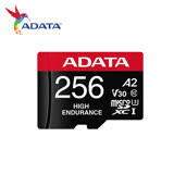 ADATA 威剛 High Endurance microSDXC UHS-I U3 A2 V30 256G 高耐用記憶卡 (附轉卡)
