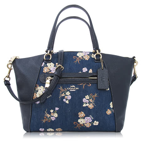 COACH
牛仔彩繪中款兩用包
