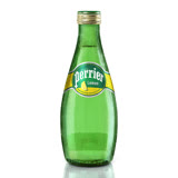 【法國Perrier】氣泡天然礦泉水-檸檬口味 玻璃瓶(330mlX24罐/箱)