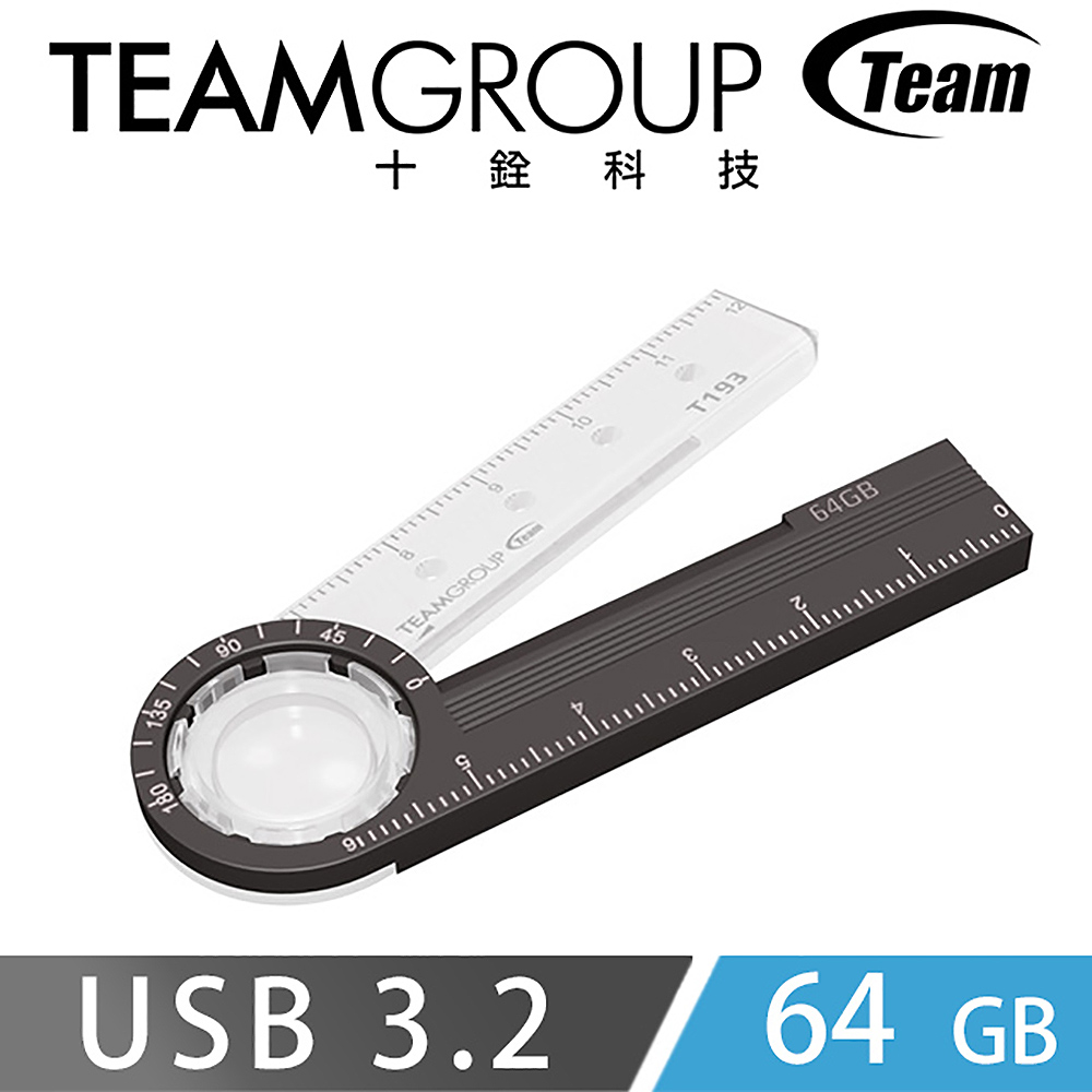 Team十銓科技 T193 USB3.2 文具碟 64G