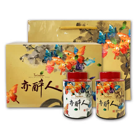 【名池茶業】梨山高山茶亦醉人禮盒-金 75克*2