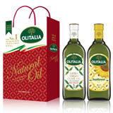 Olitalia奧利塔特級初榨橄欖油+葵花油禮盒組(1000mlx2瓶)