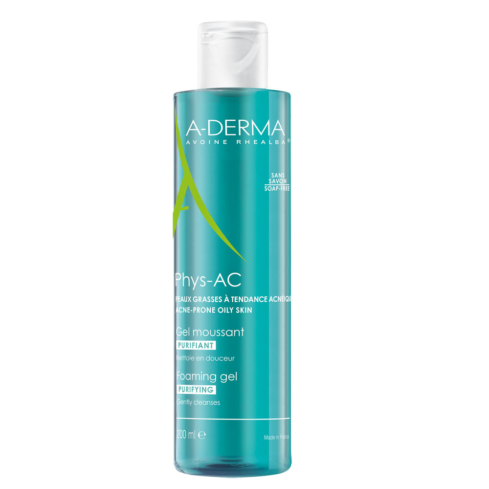 A-DERMA艾芙美 燕麥新葉控油清爽潔膚凝膠 200ml